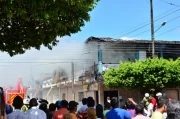 incendio: Gimnasio ubicado en el segundo piso de billares Mi Bohío en Arauca.